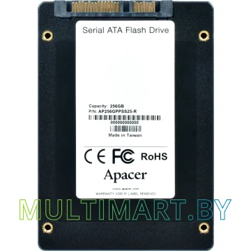 SSD диск Apacer PPSS25 256GB (AP256GPPSS25-R)